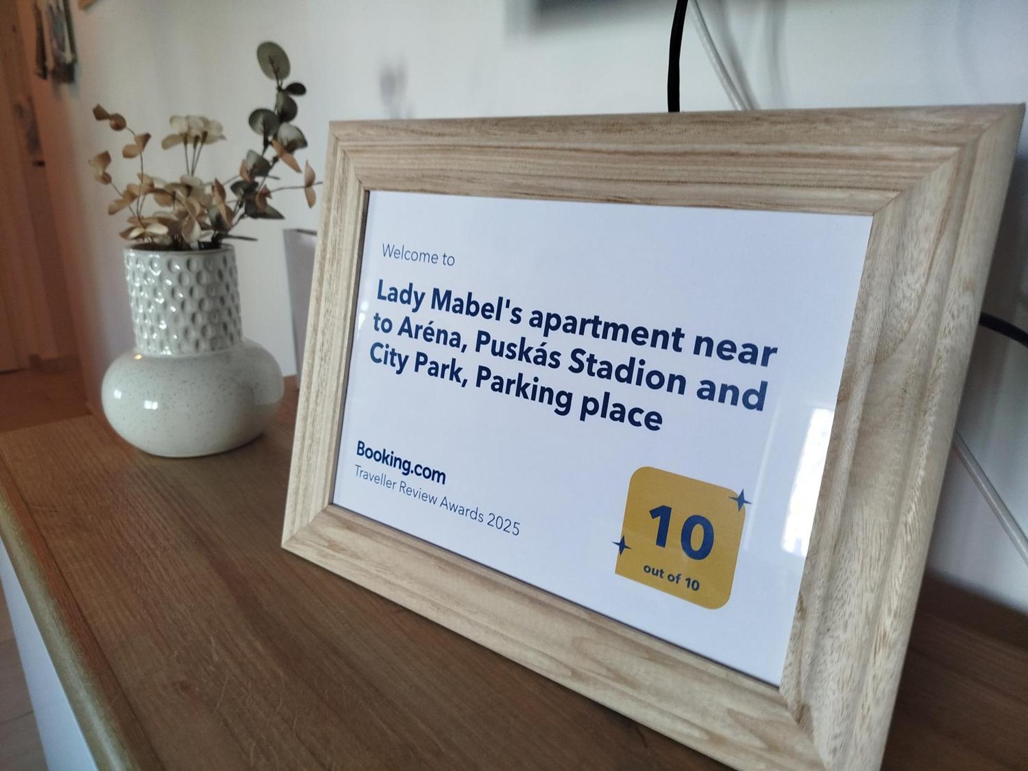 Lady Mabel'S Apartment Near To Arena, Puskas Stadion And City Park, With Guarded Parking Place 부다페스트 외부 사진